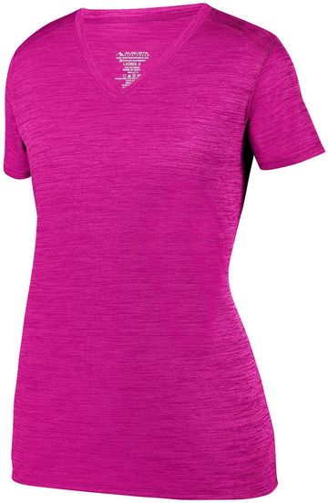 Augusta Sportswear Ladies' Shadow Tonal�Heather Short-Sleeve Training T-Shirt
